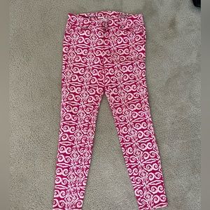 Vineyard Vines Pink Printed Denim Jeans